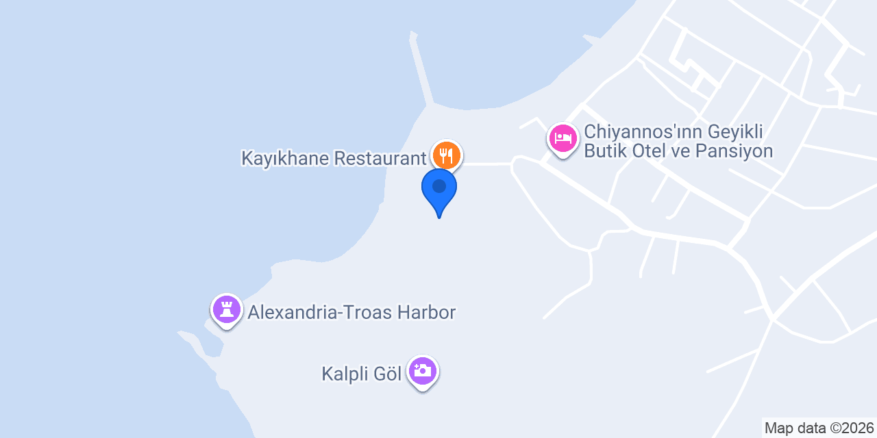 DALYAN Restoran konumu