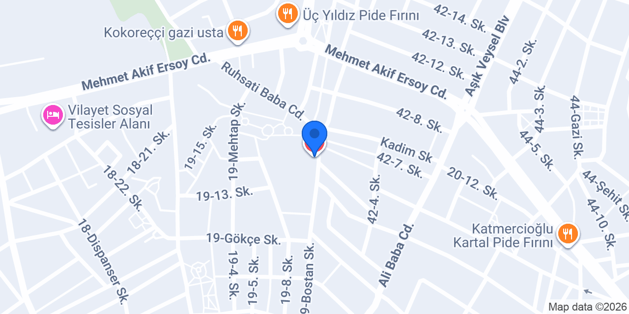 Alibaba Aile Sağlığı Mrk. konumu