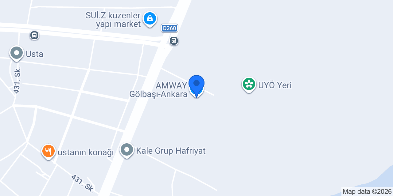 AMWAY Gölbaşı-Ankara konumu