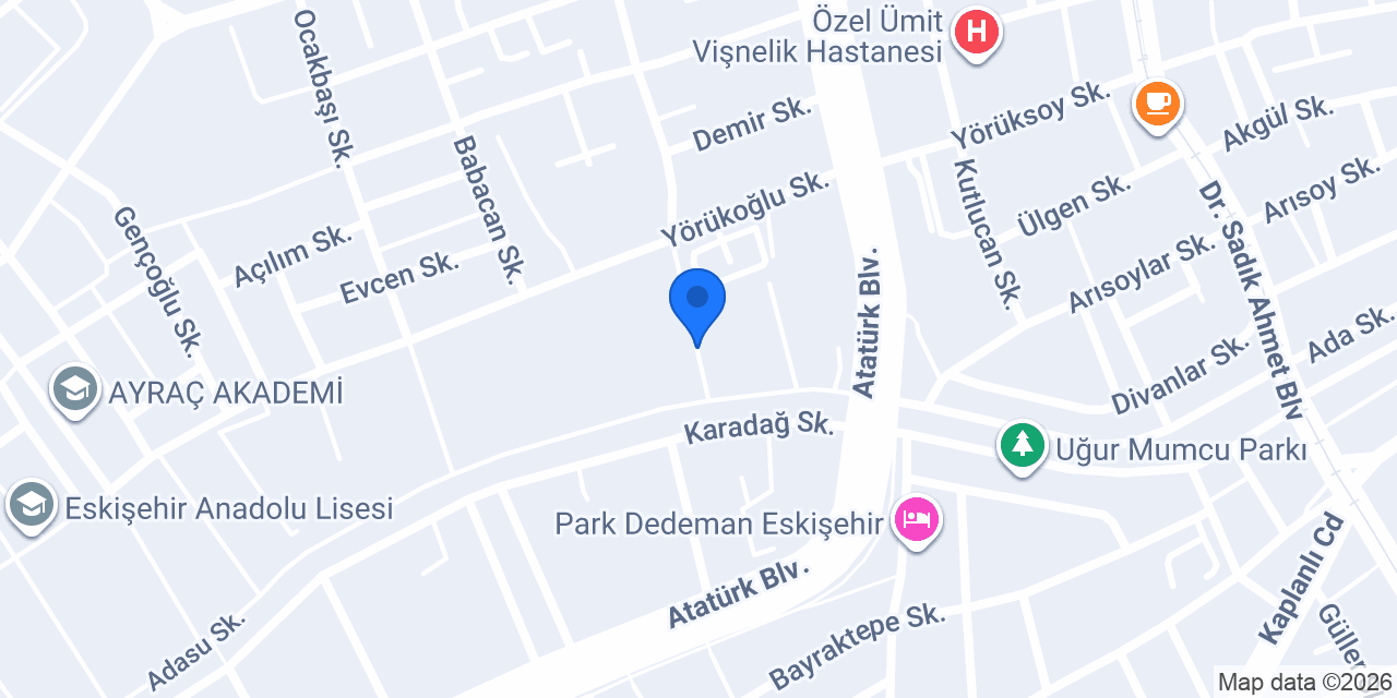 ADENS Network Bilişim Teknolojileri konumu