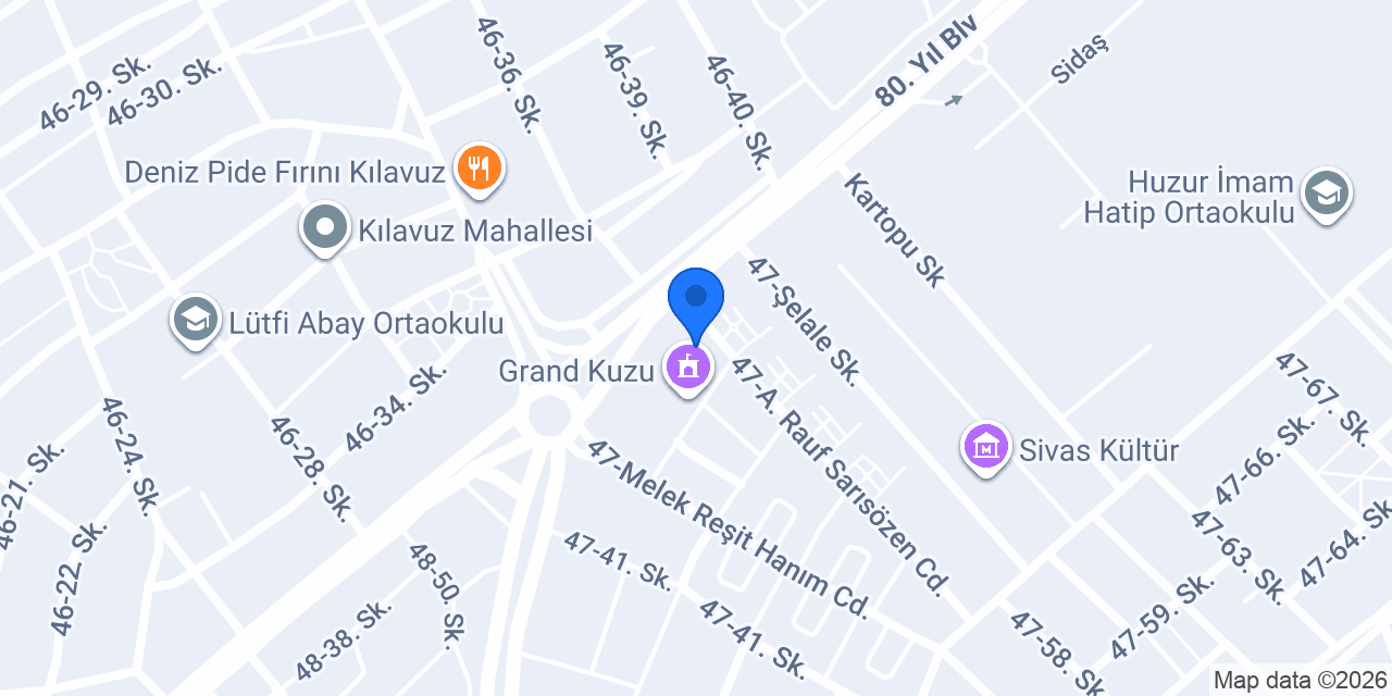 Kilavuz taksi konumu