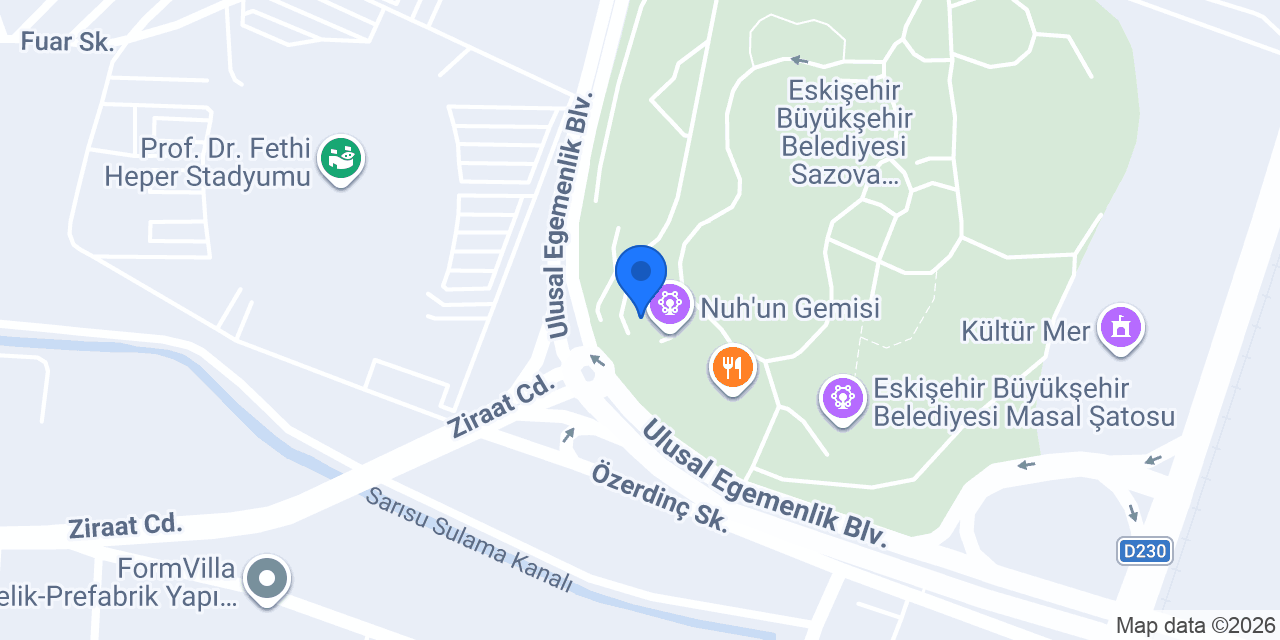 KahvEvi Eskişehir konumu
