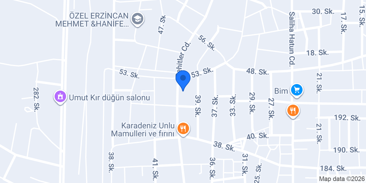 EŞREF USTA TATLI DONDURMA konumu