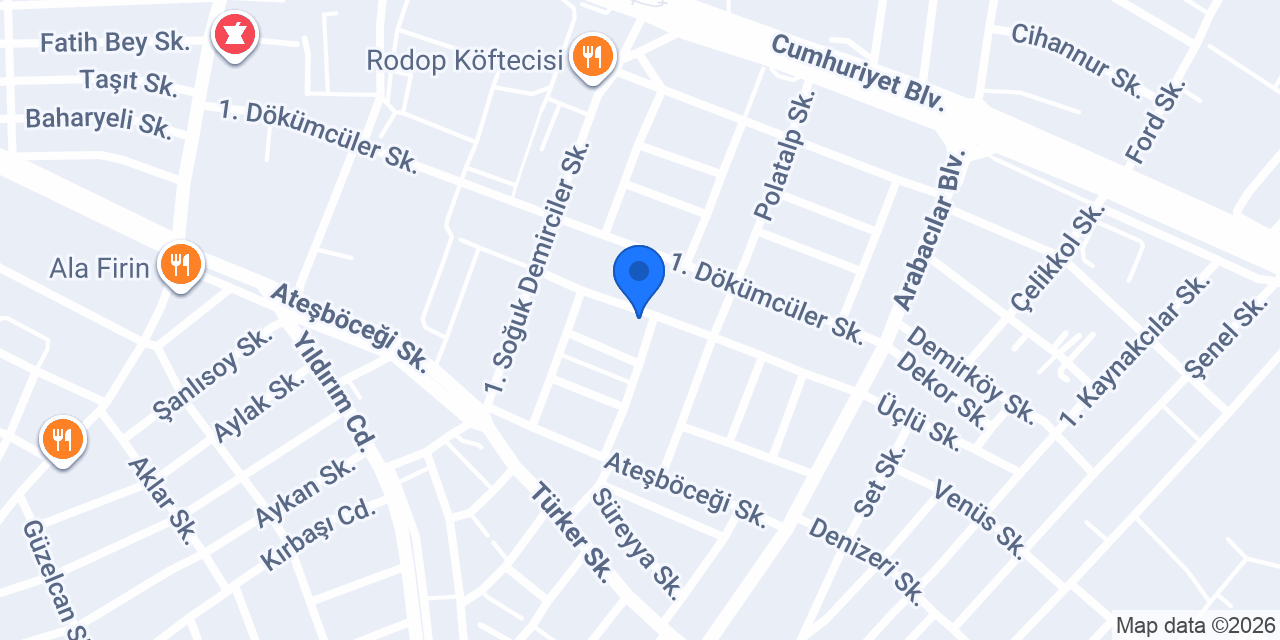 Devrim Car Garage konumu
