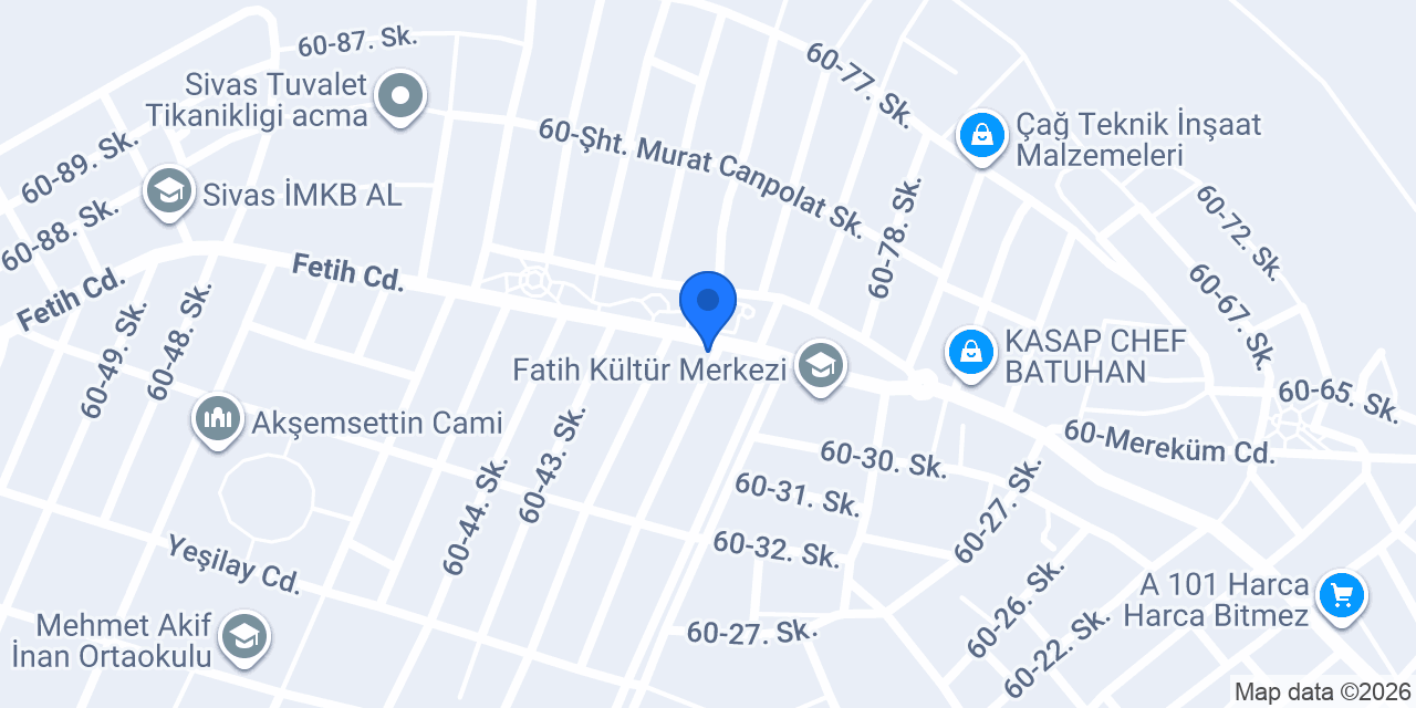 Şifa erkek kuaför konumu