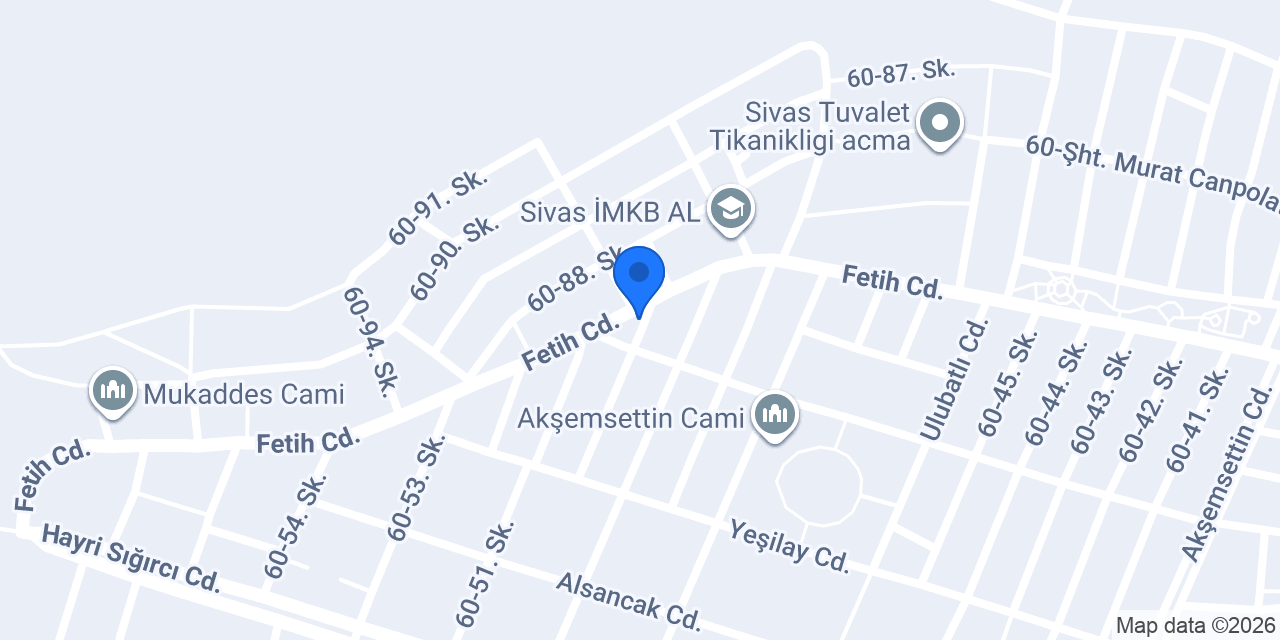 Erdem Ekmek Fırını konumu