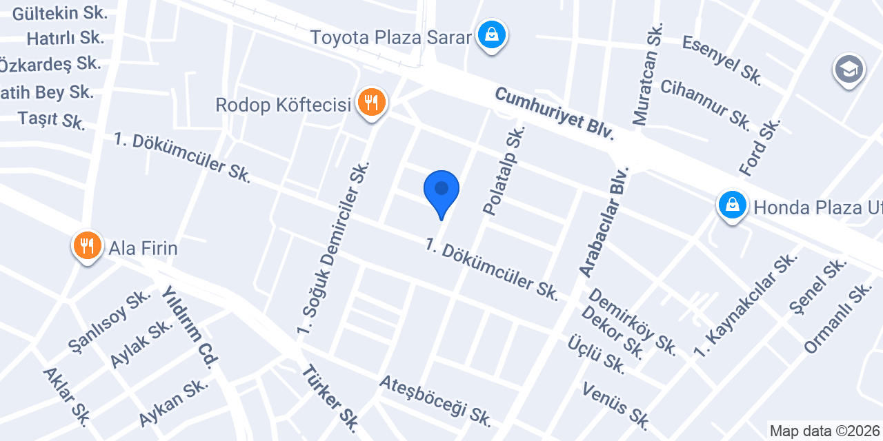 Rahmi Oto Boya konumu