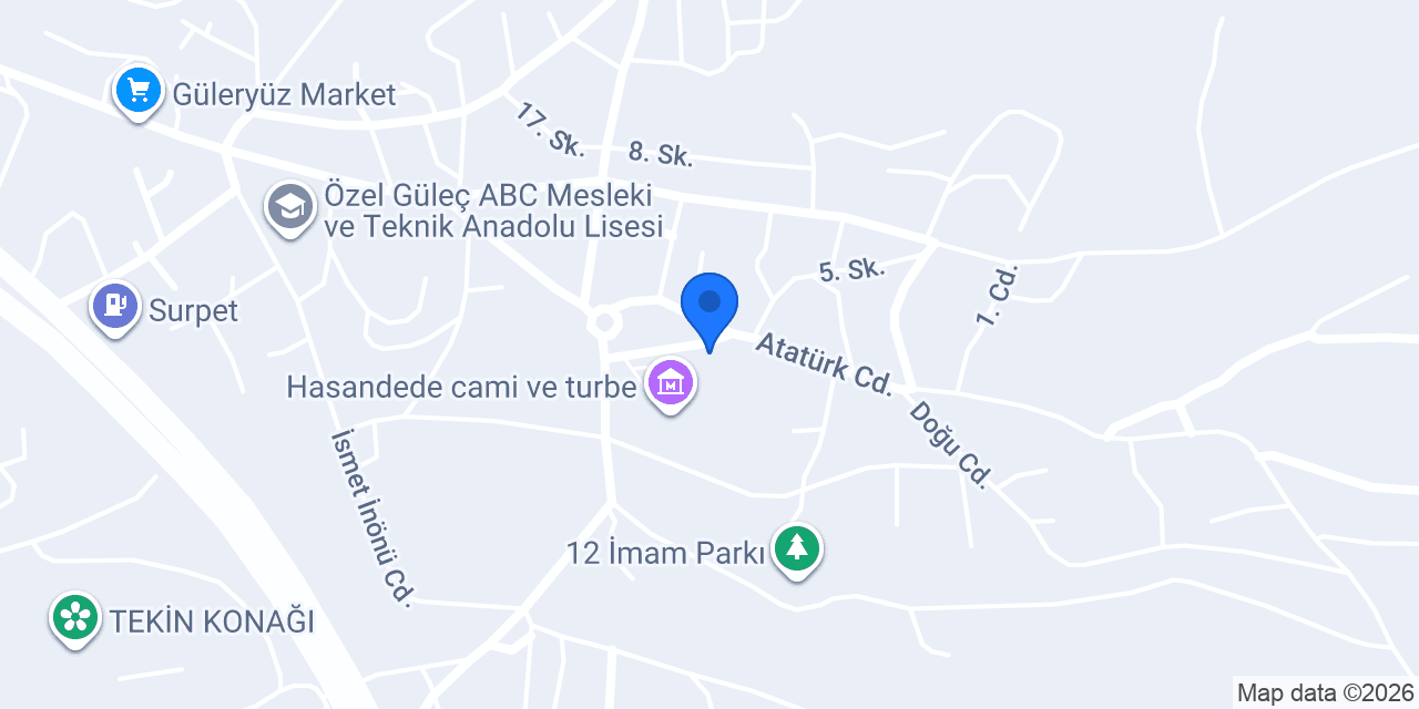 Hasandede Halk Kütüphanesi konumu