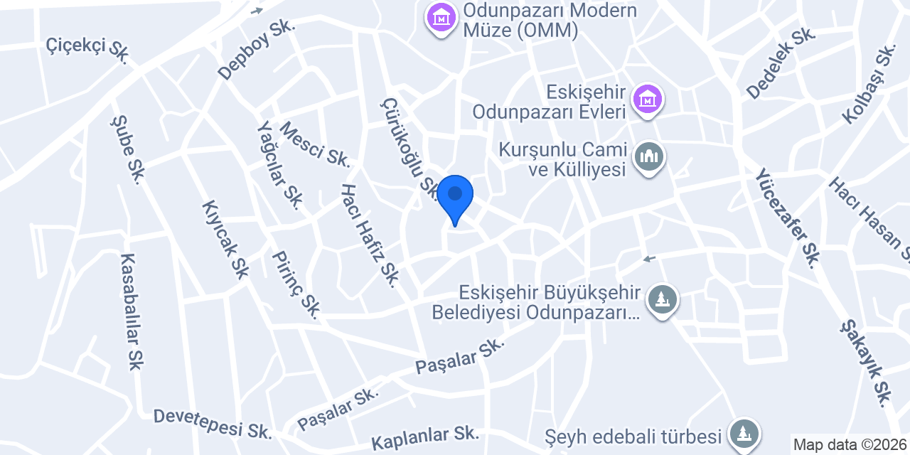 Atölye Camzade konumu