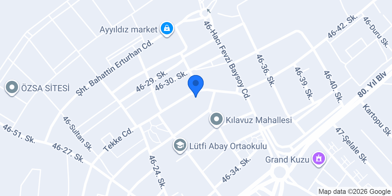 Ahenk bayan kuaförü konumu