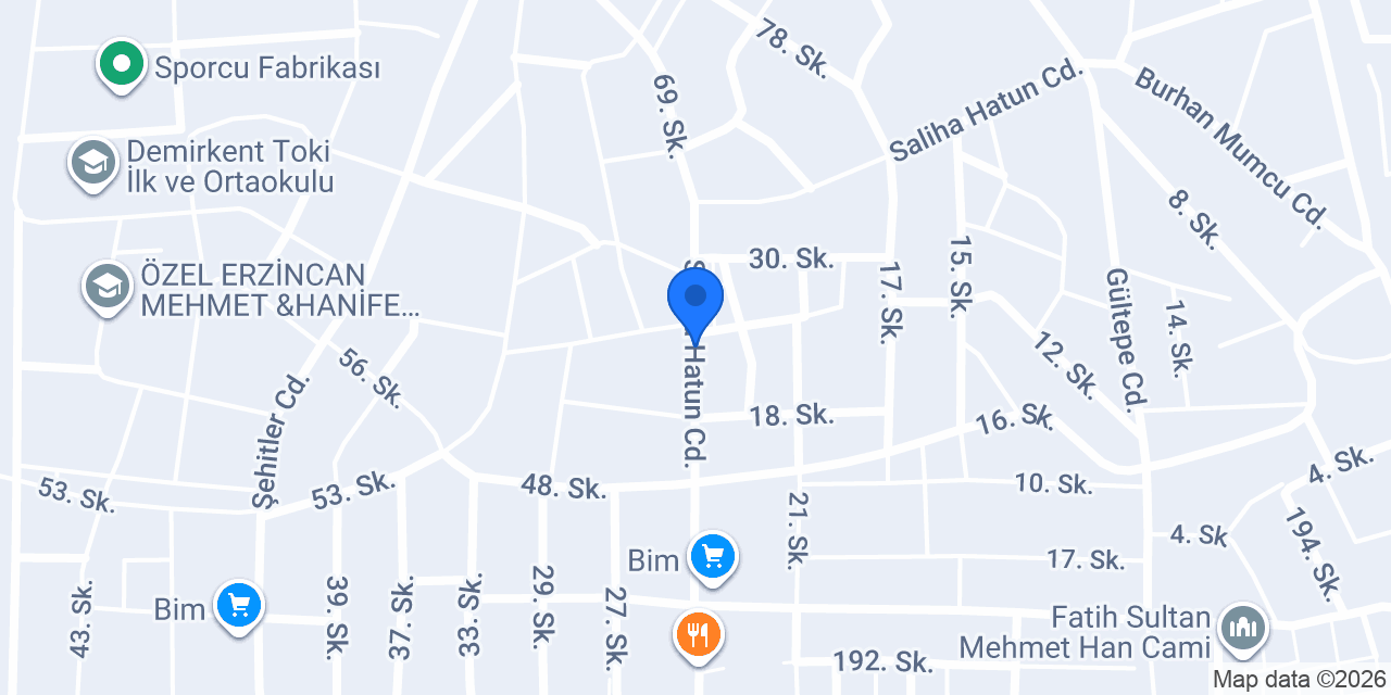 Zeki Efendi Dondurma konumu