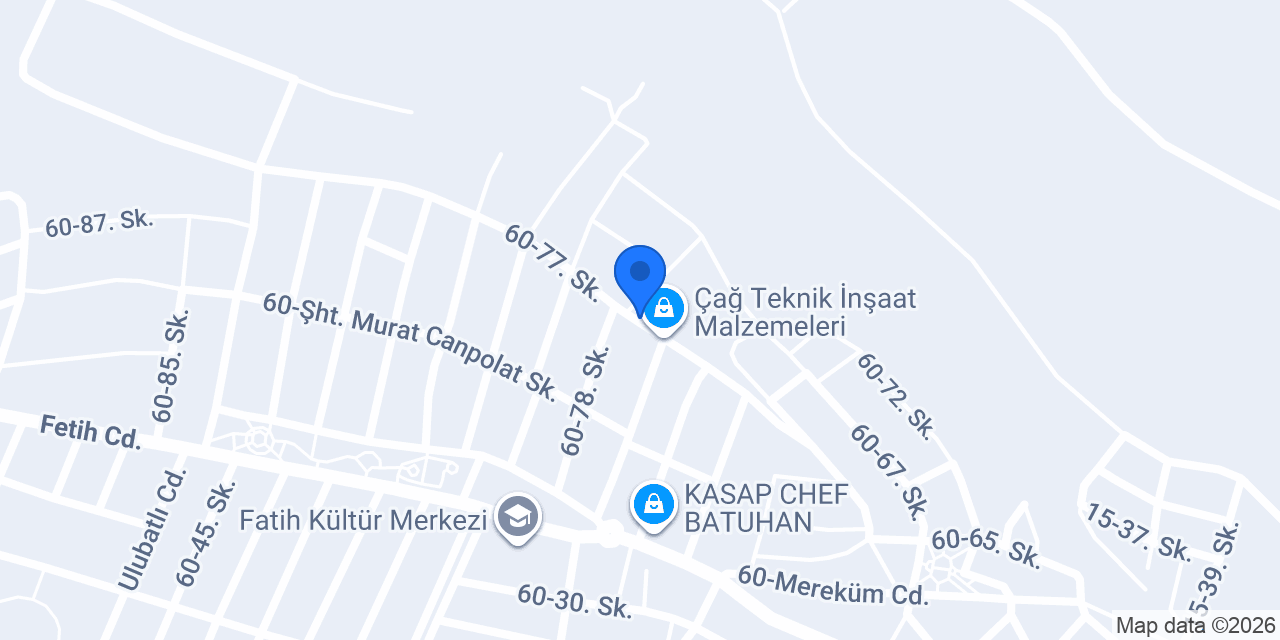 Gold Teknik Isıtma konumu