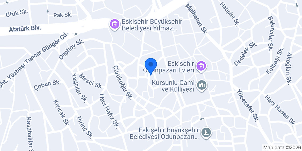 Teras kafe konumu