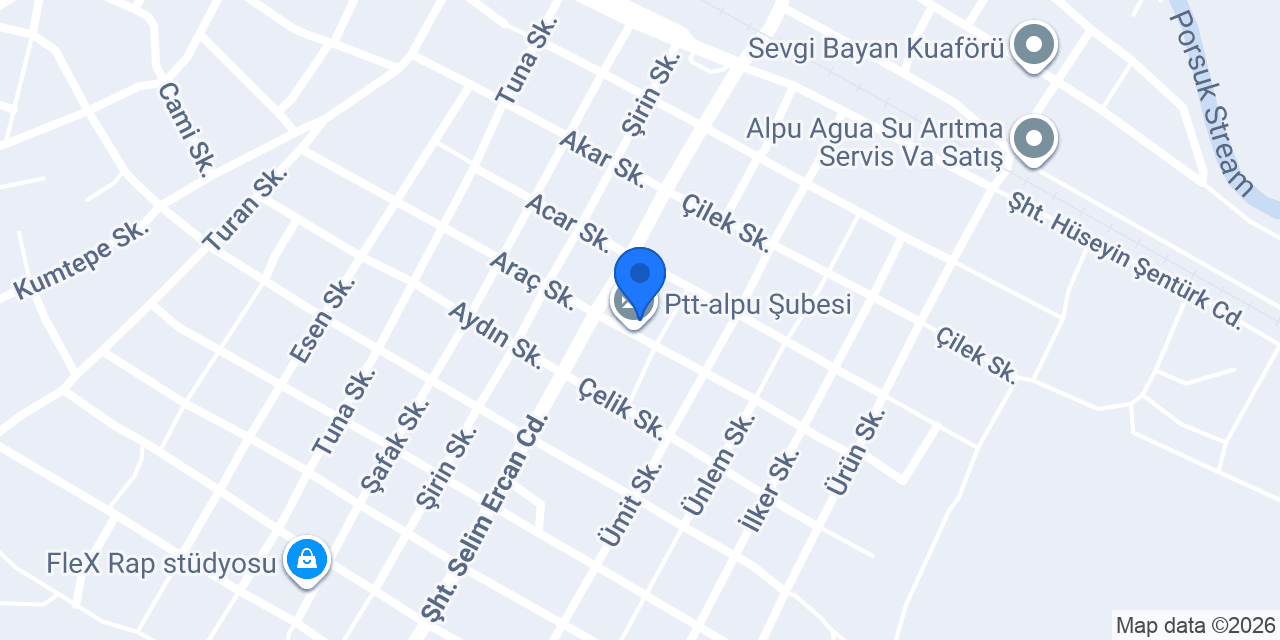 Ptt-alpu Şubesi konumu