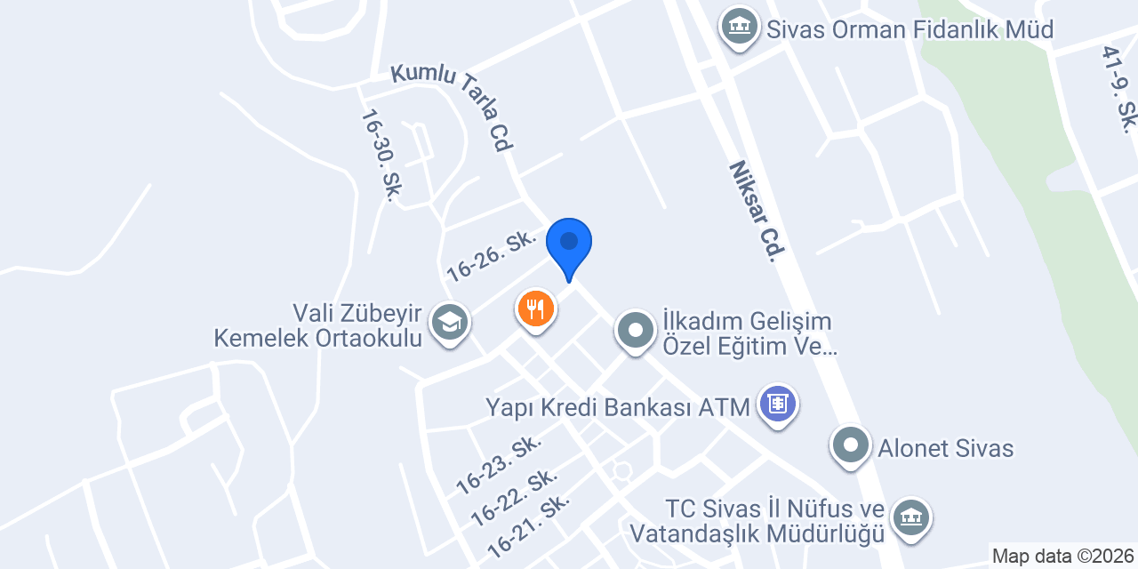 ÖNİZ İNŞAAT konumu