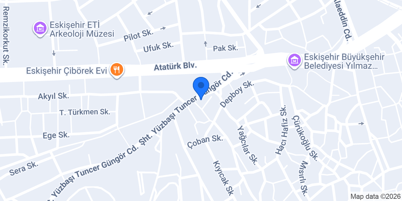 Akarbaşı Eczanesi konumu