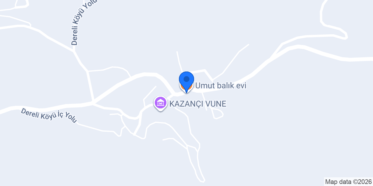 Umut balık evi konumu