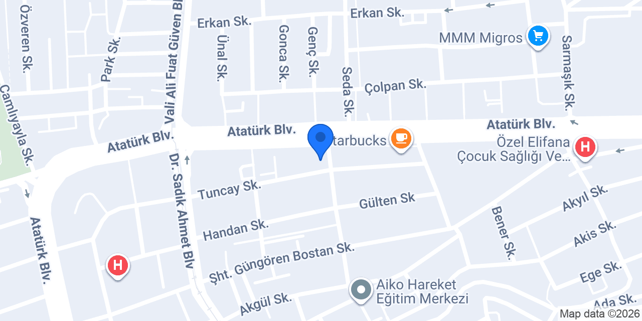 Telve Cafe Bulvar konumu