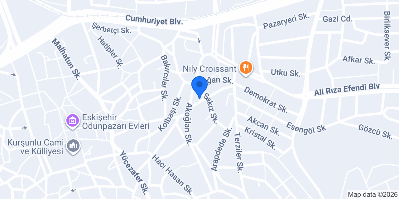 Eskişehir Celik cambalkon. konumu