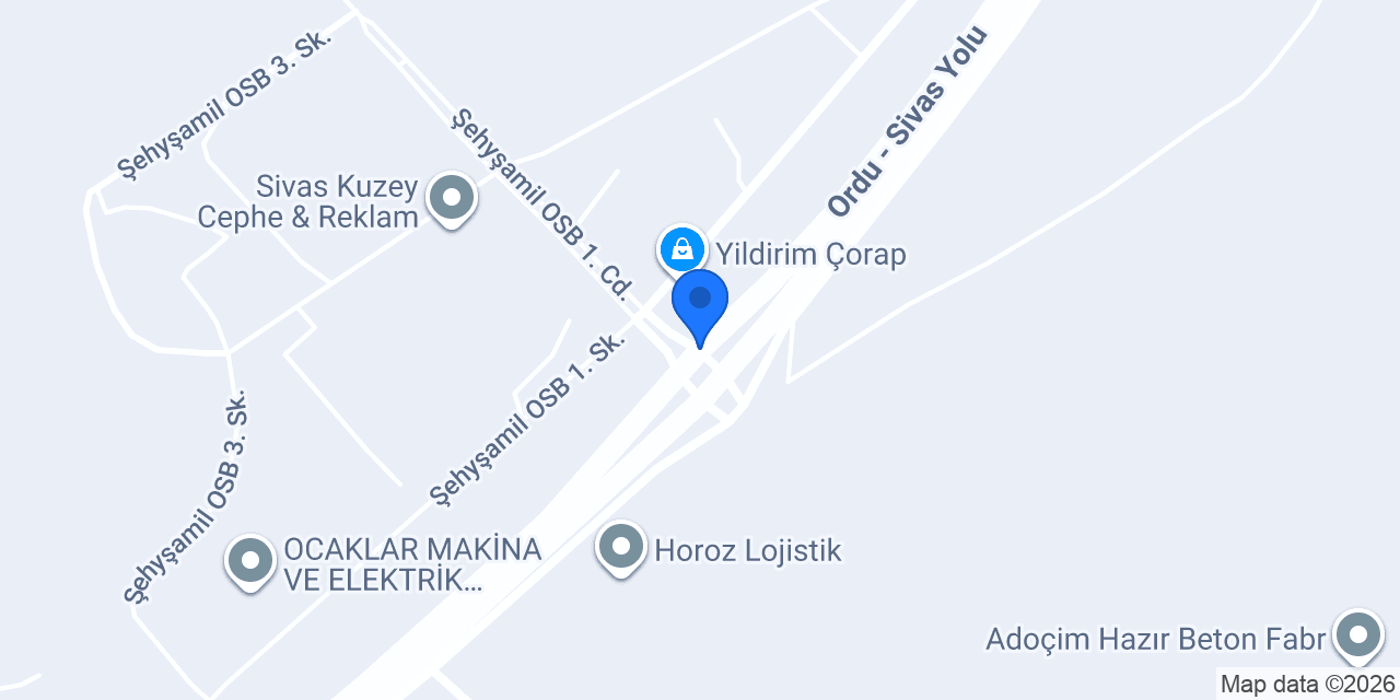 OFZ OTOMOTİV konumu