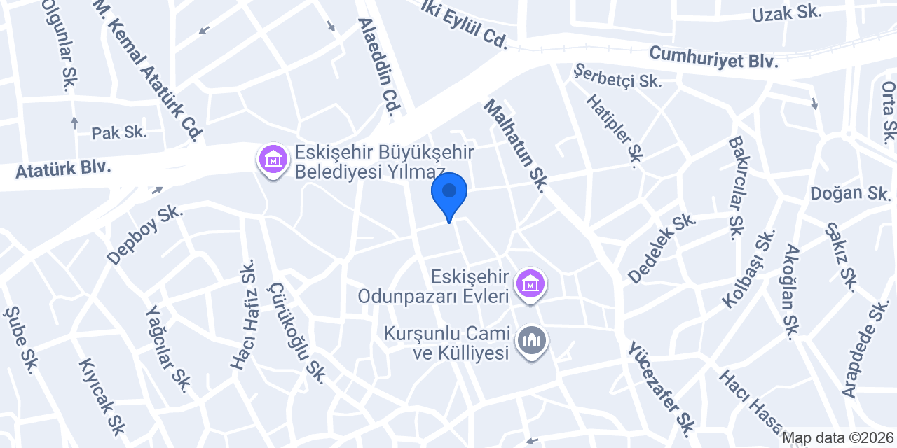 Walker's Odunpazarı konumu