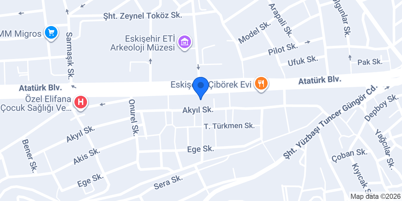Eryılmaz Eczanesi konumu
