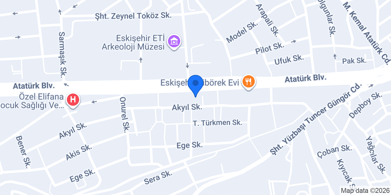 Ardeniz Yapı Mühendislik konumu