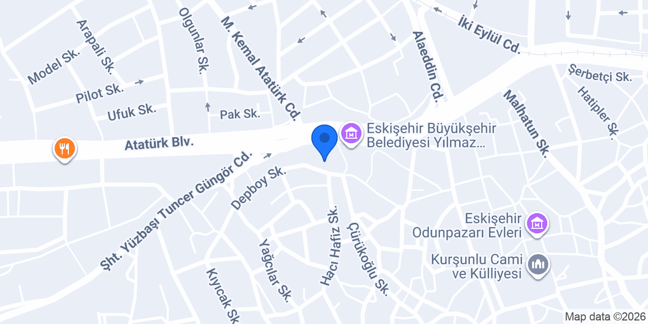Kulüp Eskişehir konumu