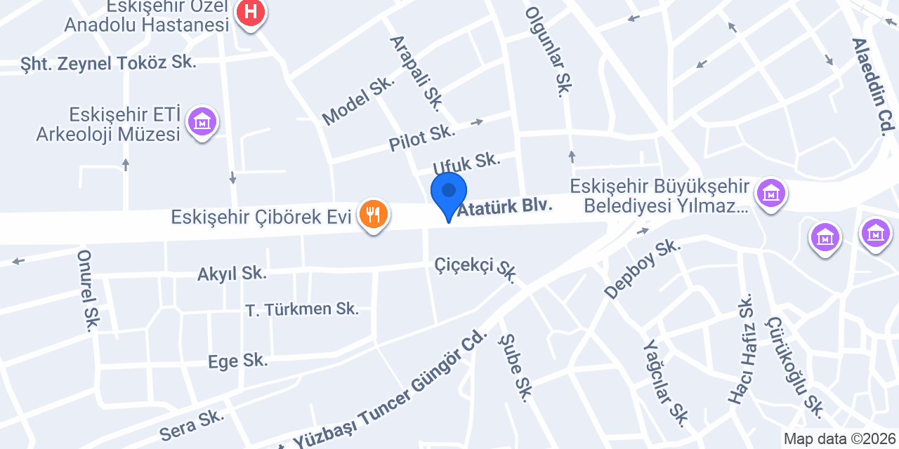 Yazıcılar İnşaat konumu
