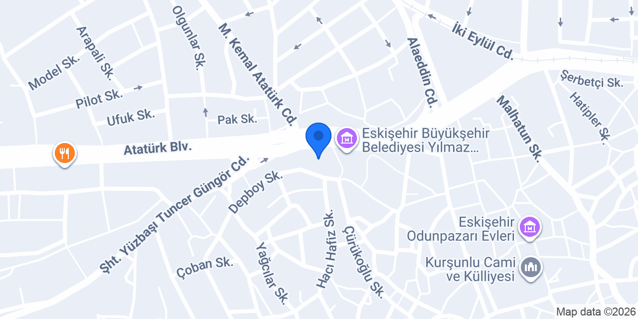 Gordion Restaurant konumu