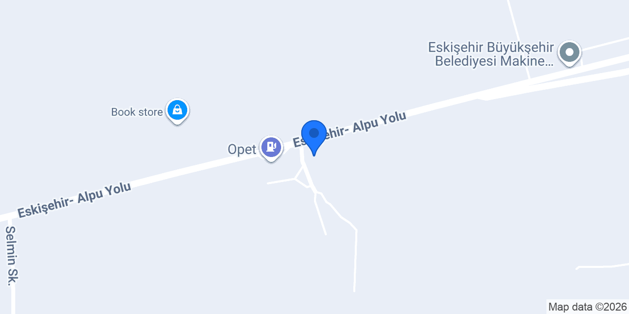 Eskişehir Rulo Çim konumu