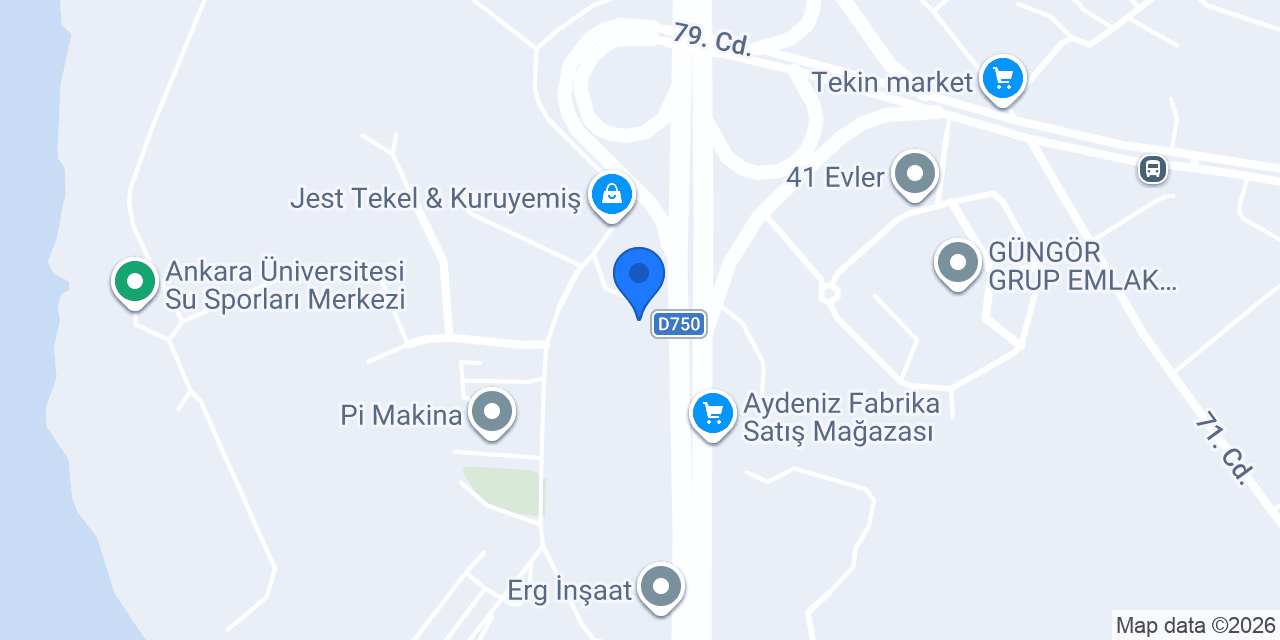Sahralar Möble konumu