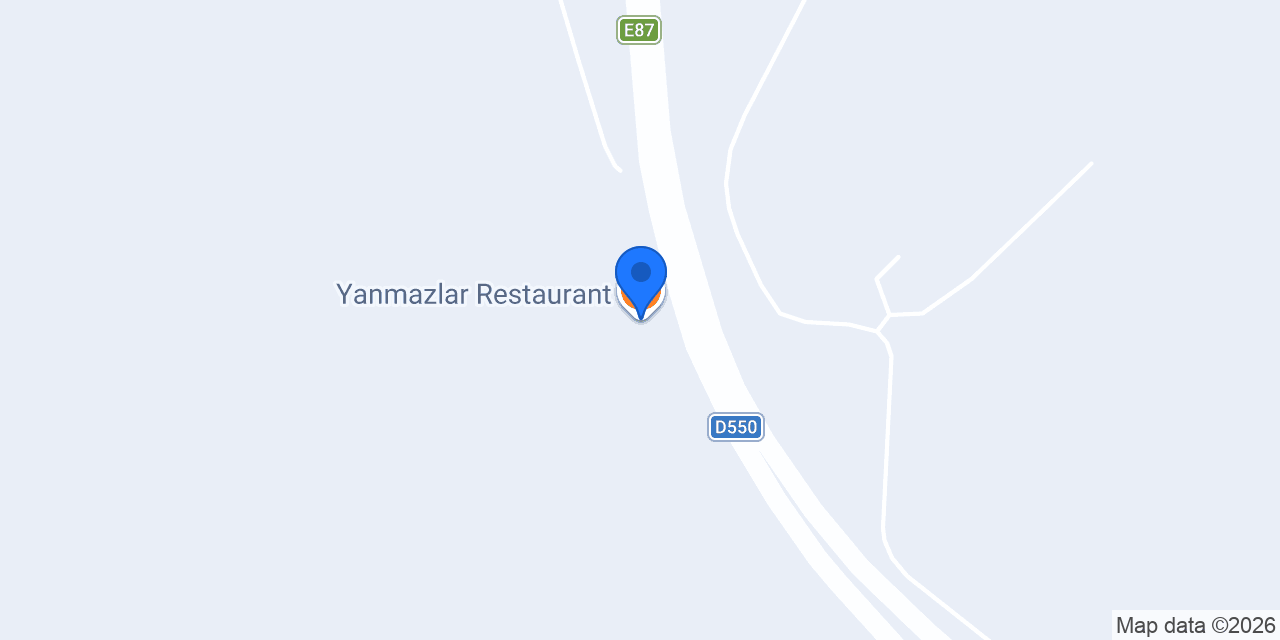 Yanmazlar Restaurant konumu