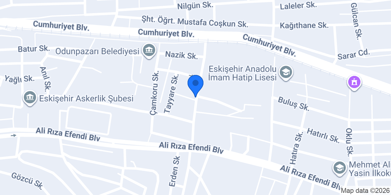 Gürbüzer Pastanesi konumu