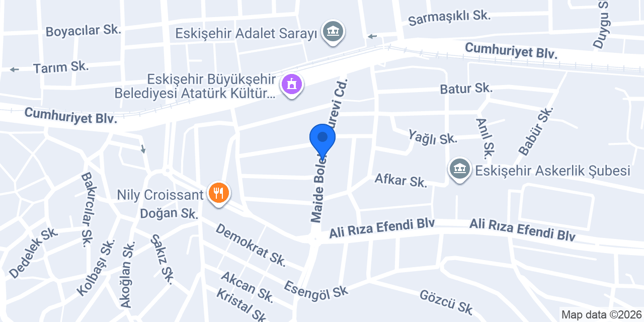 Avukat Suat Baraş konumu