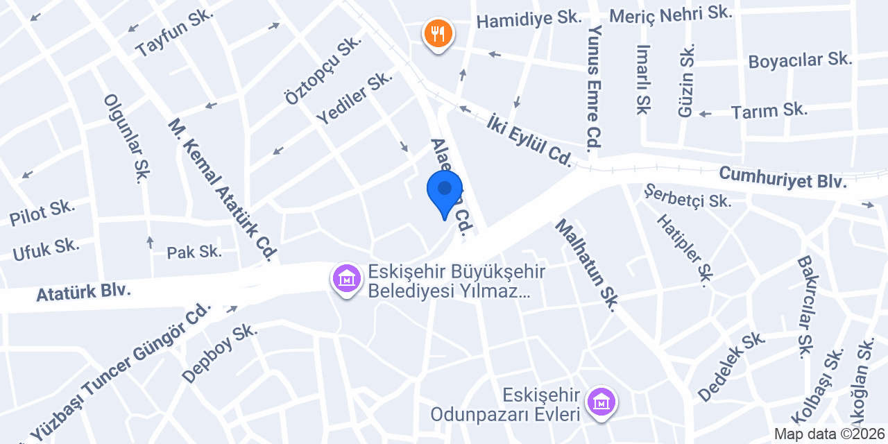 Kubat Eczanesi konumu