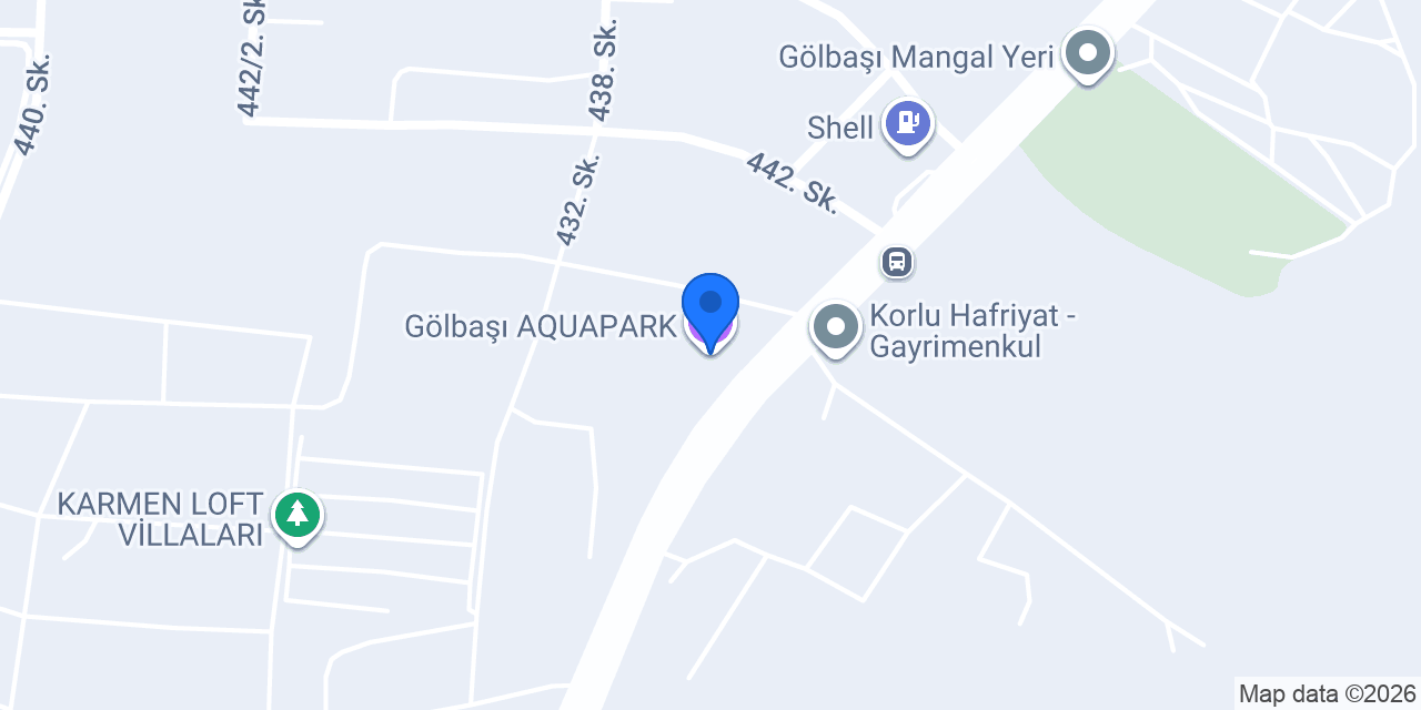 Gölbaşı AQUAPARK konumu