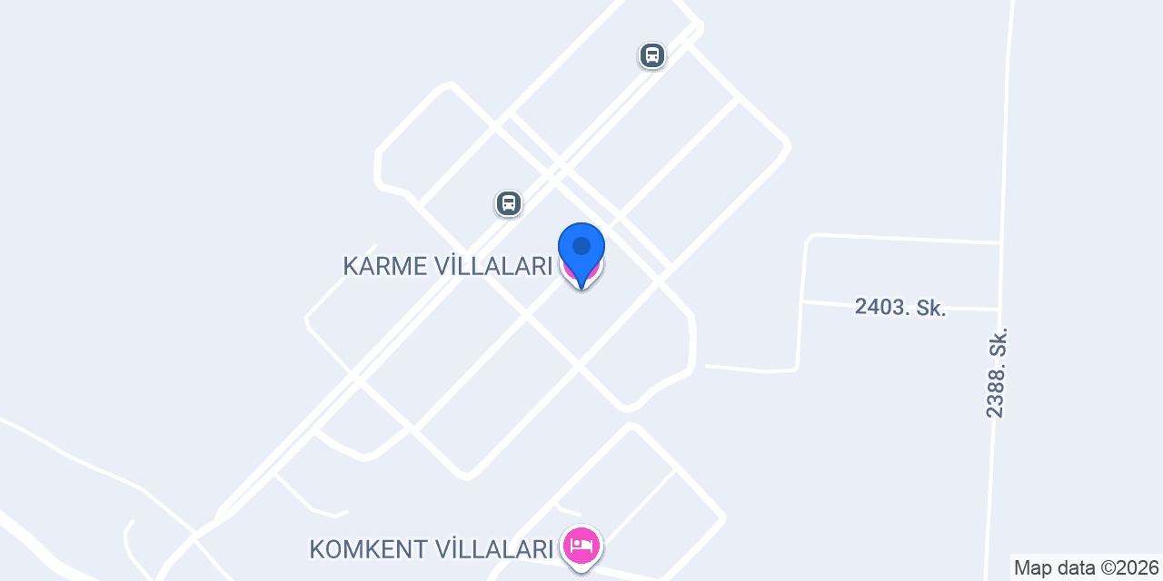 KARME VİLLALARI konumu
