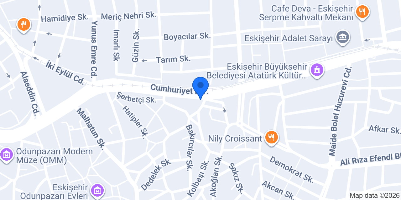 Çoşkun Elektrik konumu