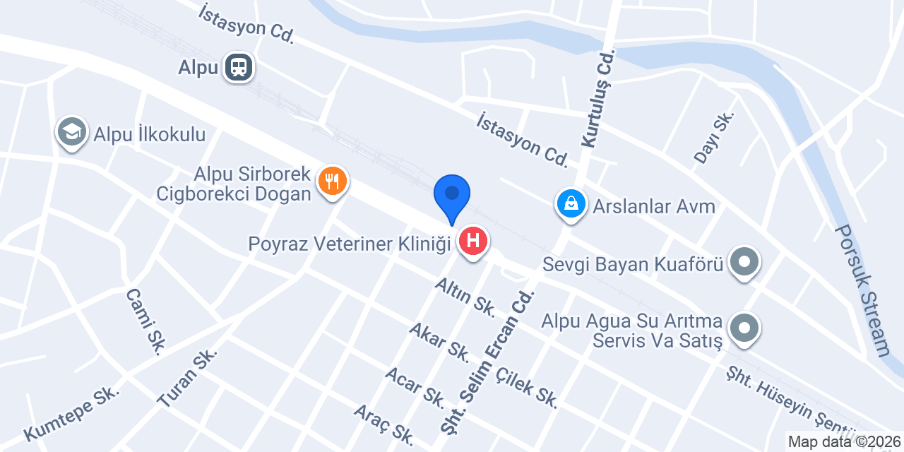 Alpu Yemek konumu