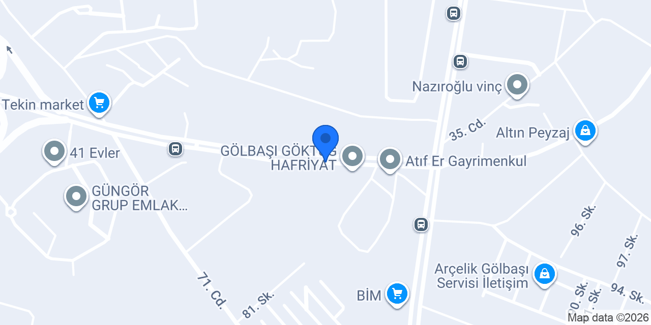 CUMA HAFRİYAT(Kepçe) konumu
