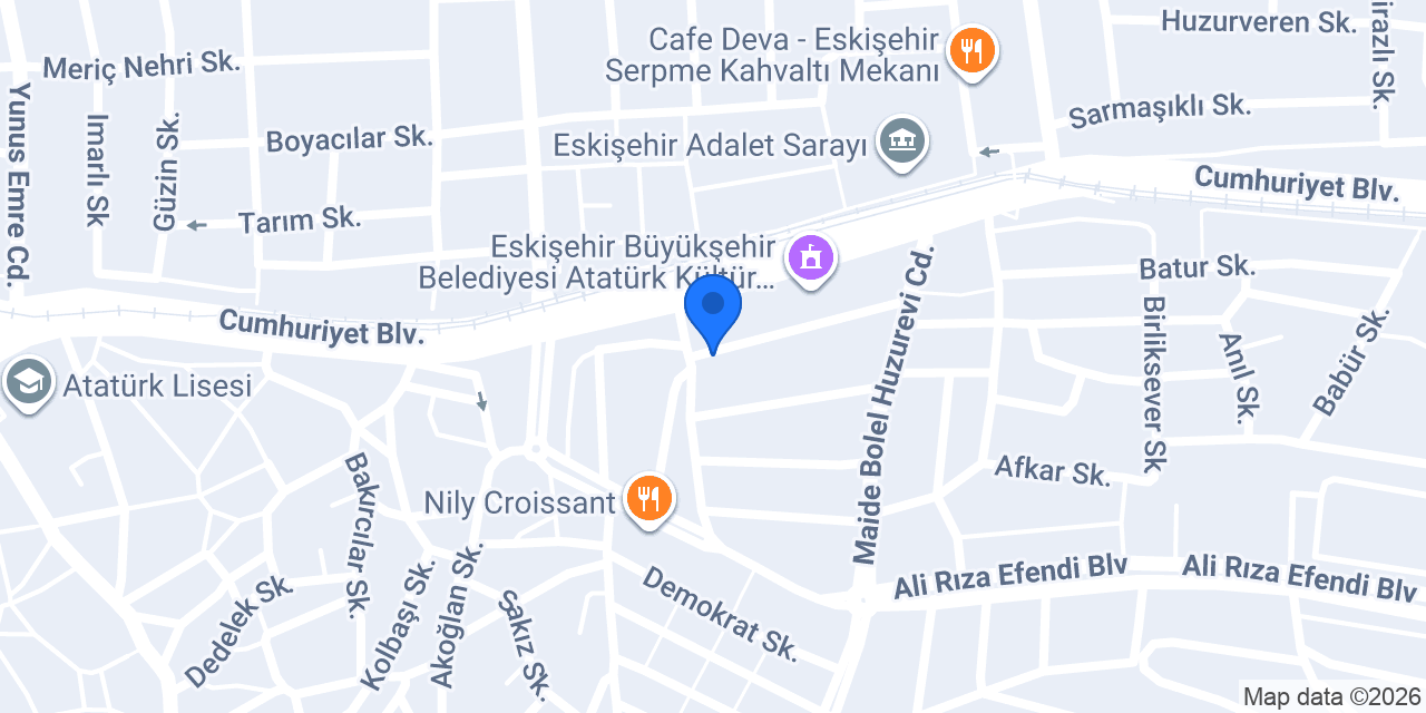 ARMA SİGORTA EKSPERTİZ konumu