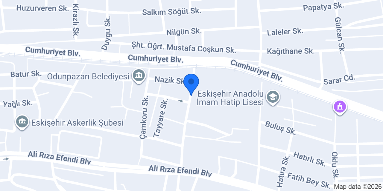 ES Otogar Taksi konumu