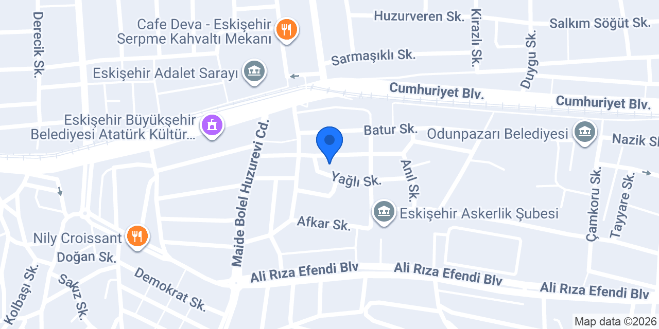 Defne Eczanesi konumu