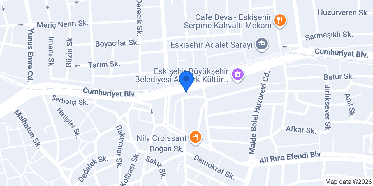 HUKUK BÜROSU konumu