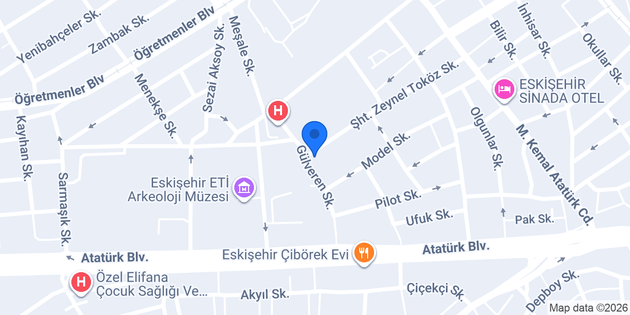 MAVİ ECZANESİ konumu