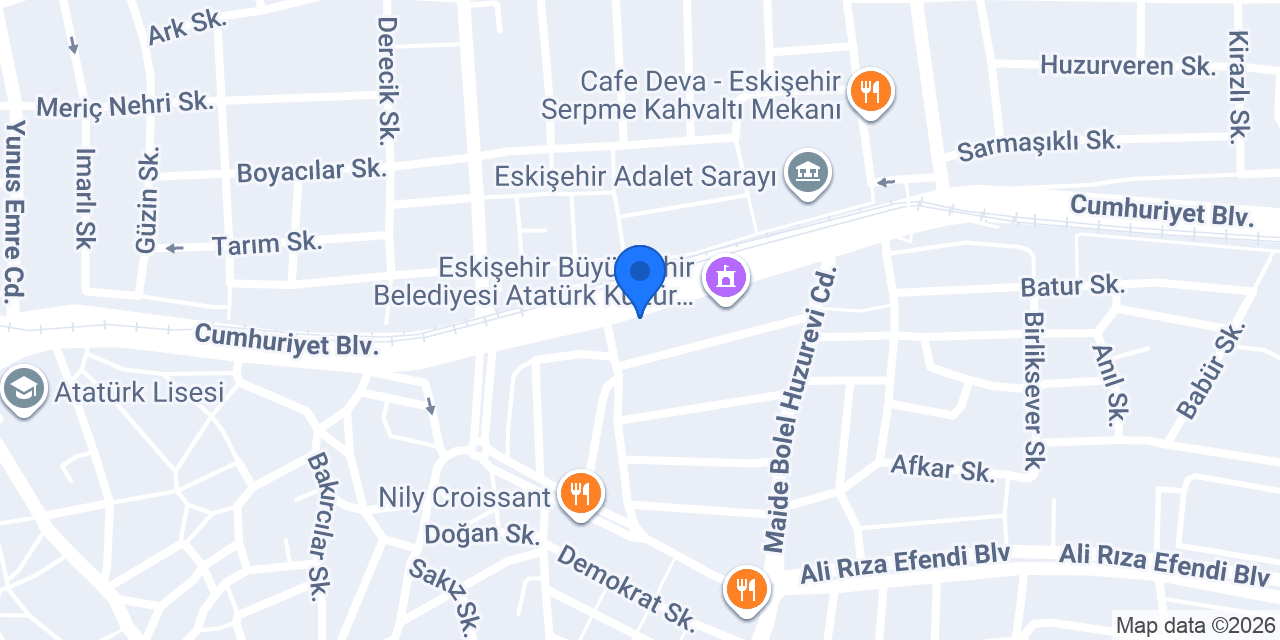 Alpaslan Hukuk Bürosu konumu