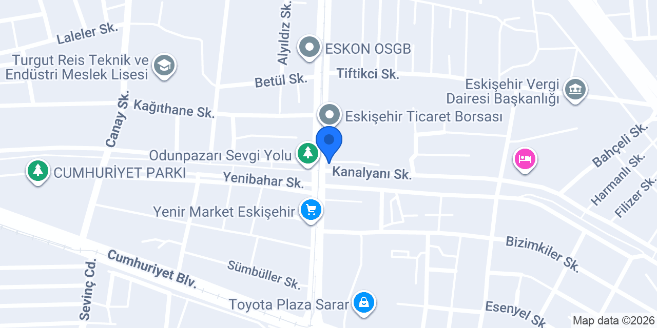 Özdevoğlu Motor konumu
