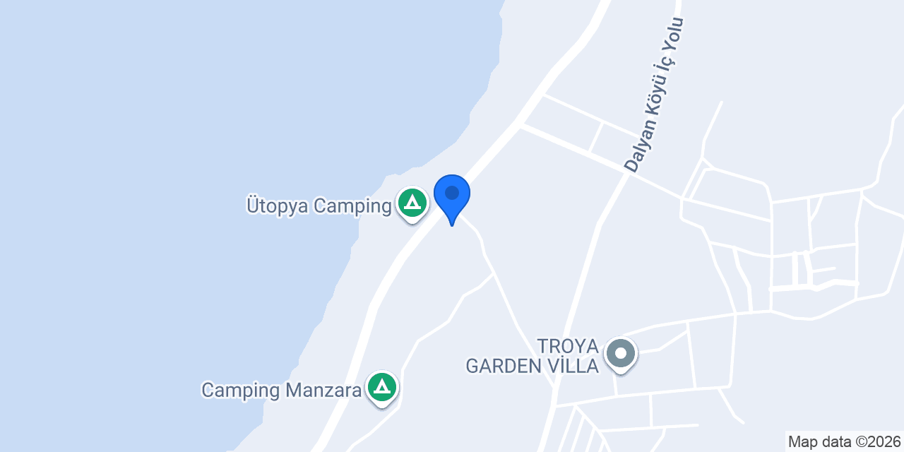Dolmuş Camping Geyikli konumu
