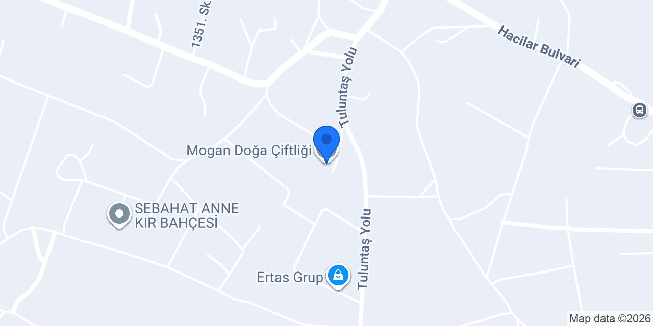 Mogan Doğa Çiftliği konumu
